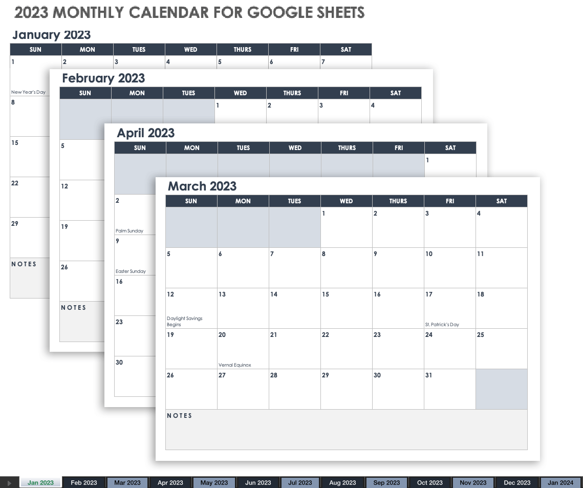 The Benefits of Using a Monthly Calendar