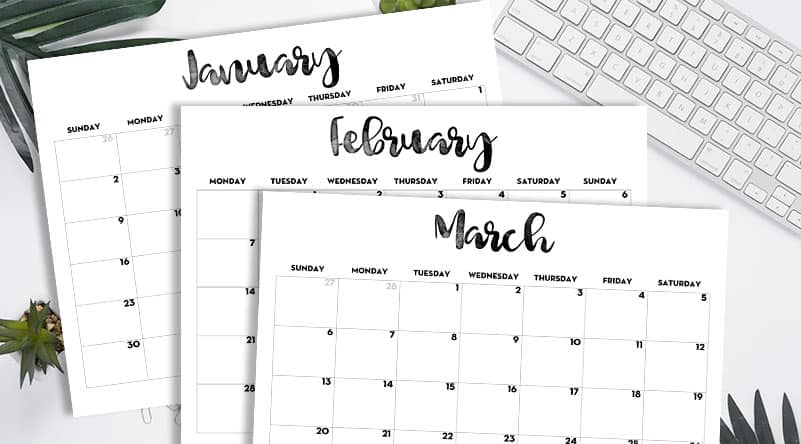 Creating the Perfect Printable Monthly Calendars for 2022