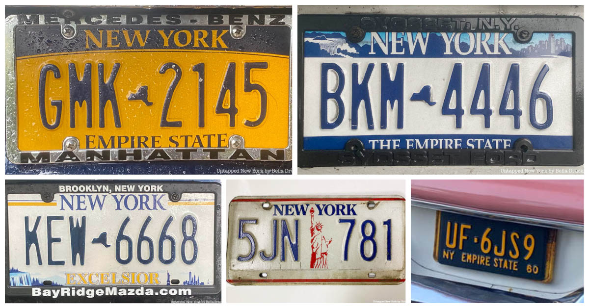 Turning In Your New York License Plates