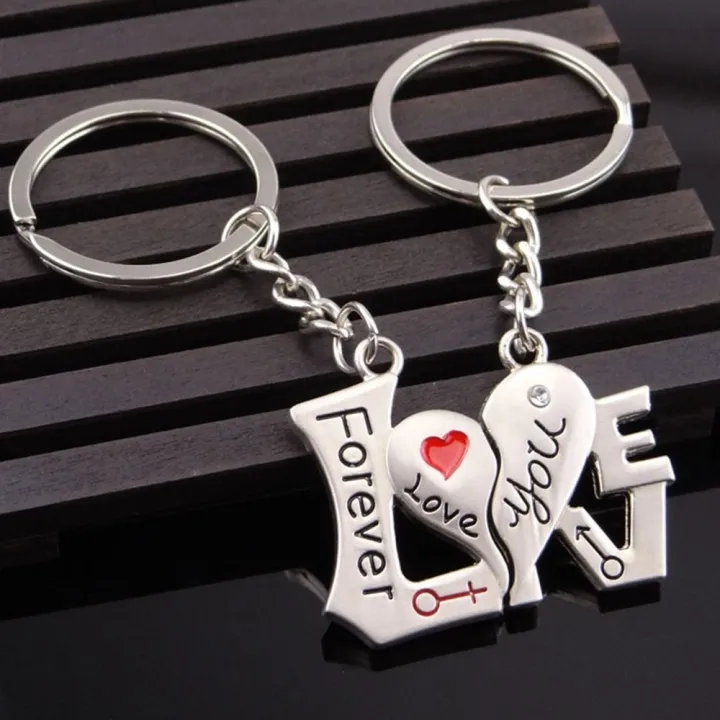 What are couples keychains?