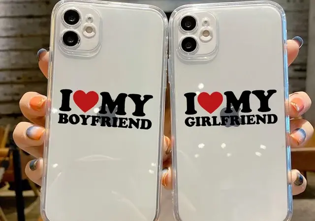 I Love My Boyfriend Phone Case