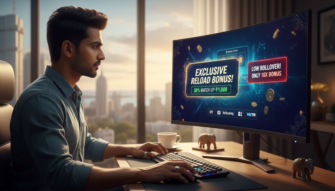 How to claim reload bonuses with low rollover in India
